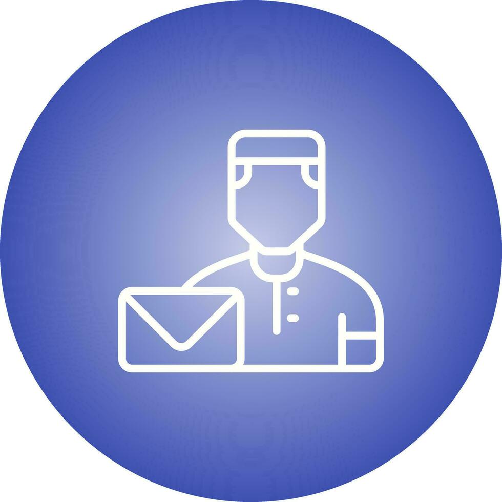 Postman Vector Icon