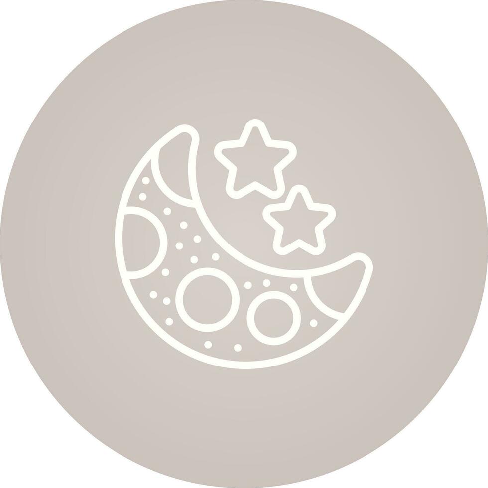 Moon Vector Icon