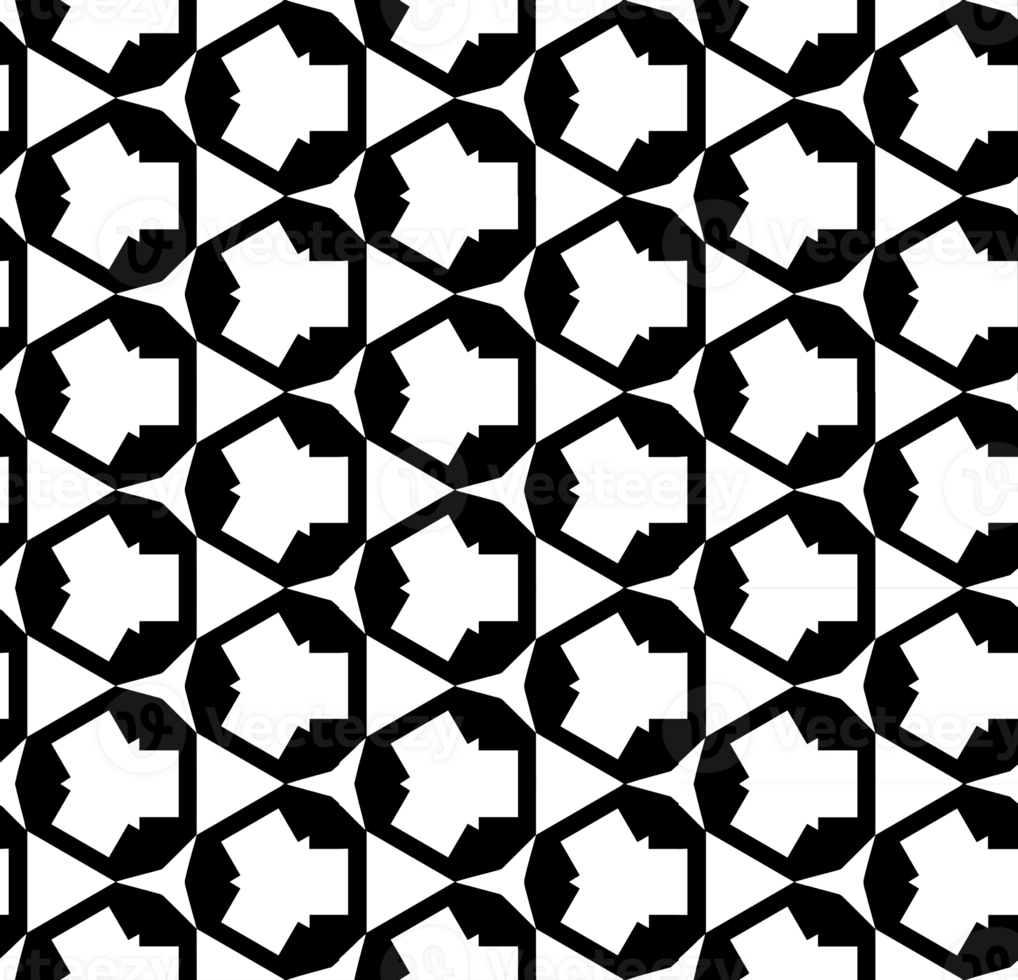 Black seamless abstract pattern. Overlay for background and backdrop. Ornamental design. PNG graphic illustration with transparent background.