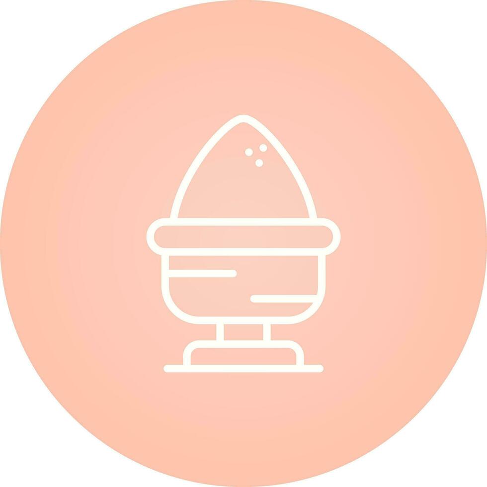 Boiled Egg Vector Icon