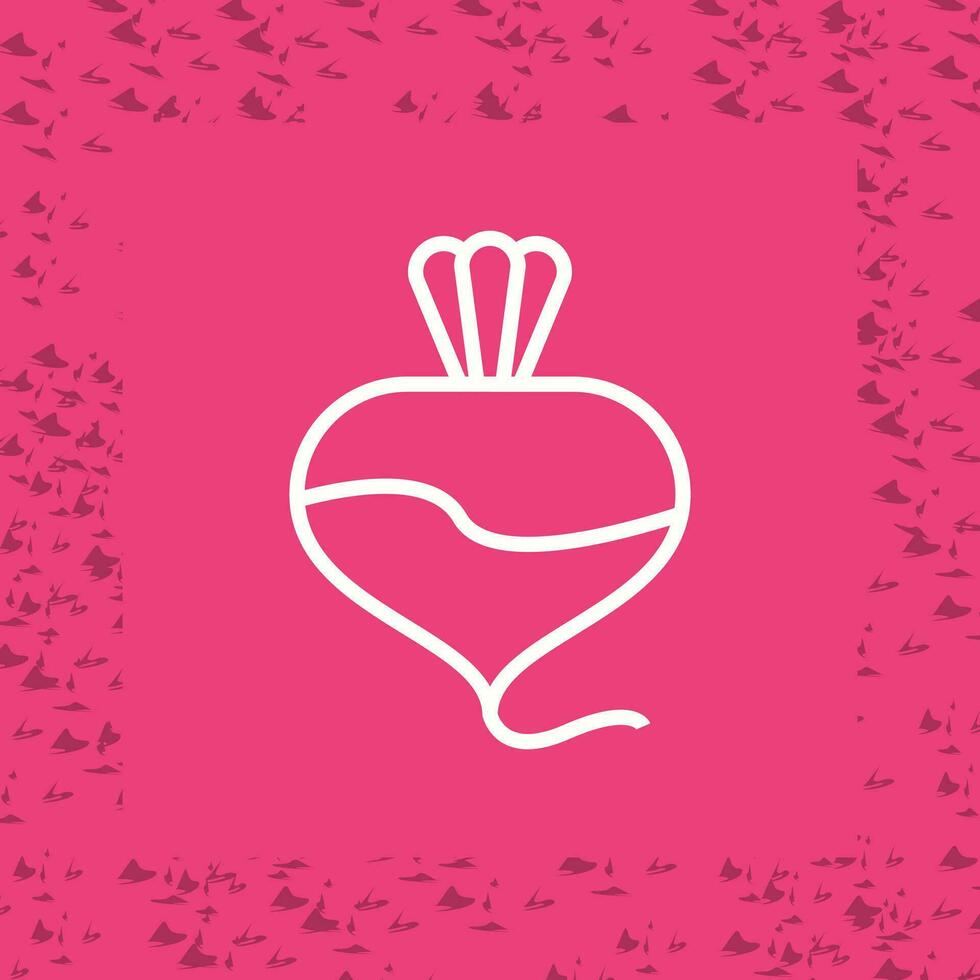 Turnip Vector Icon