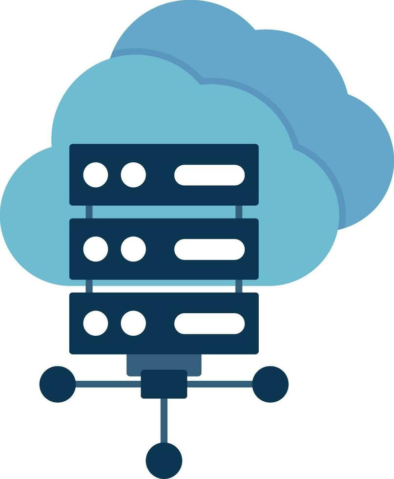 Cloud Computing Flat Icon 36899977 Vector Art at Vecteezy