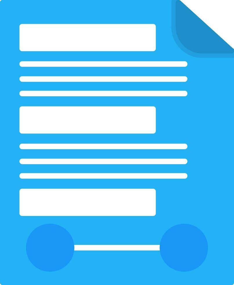 Agreement Flat Icon vector