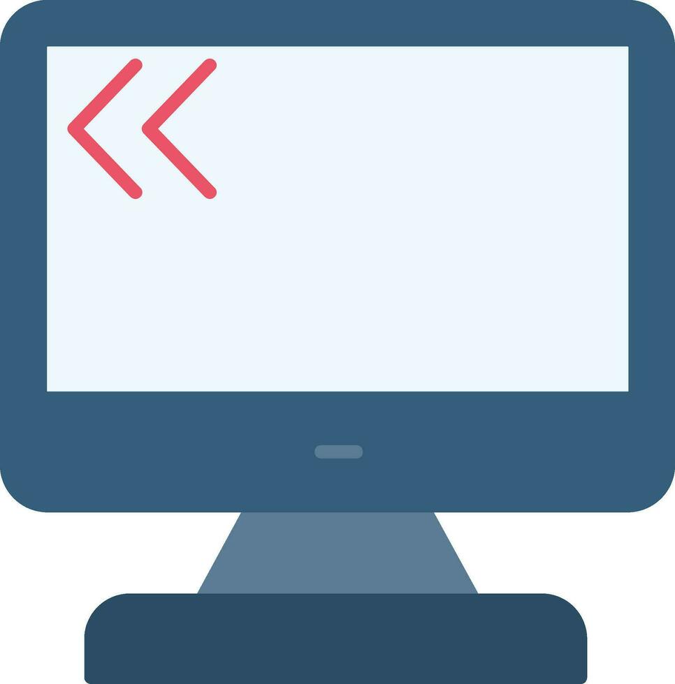 Monitors Flat Icon vector