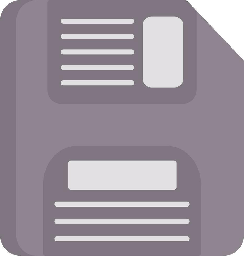 Floppy Disk Flat Icon vector