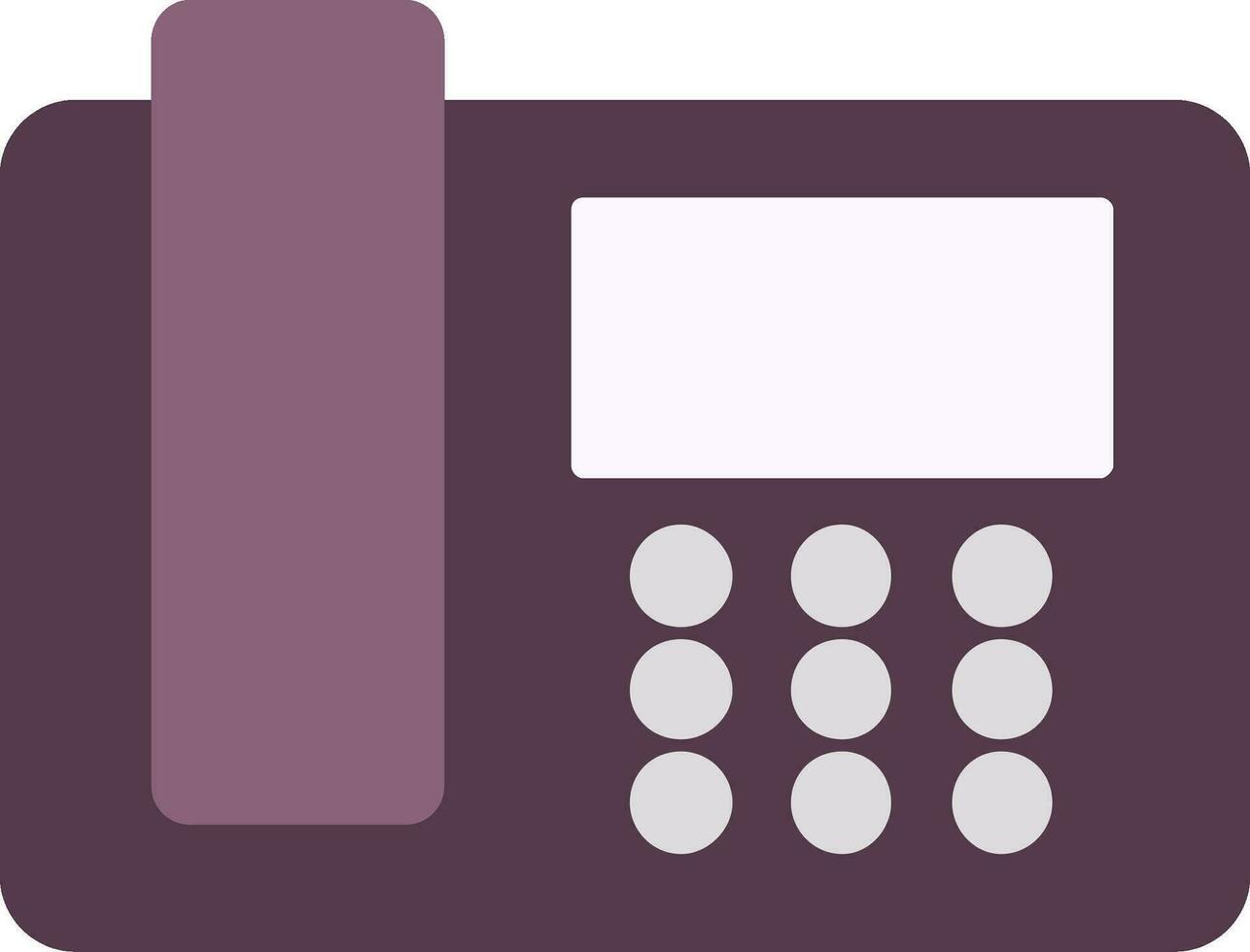 Telephone Flat Icon vector