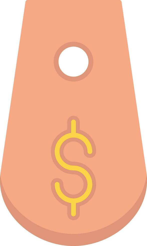 Tag Flat Icon vector