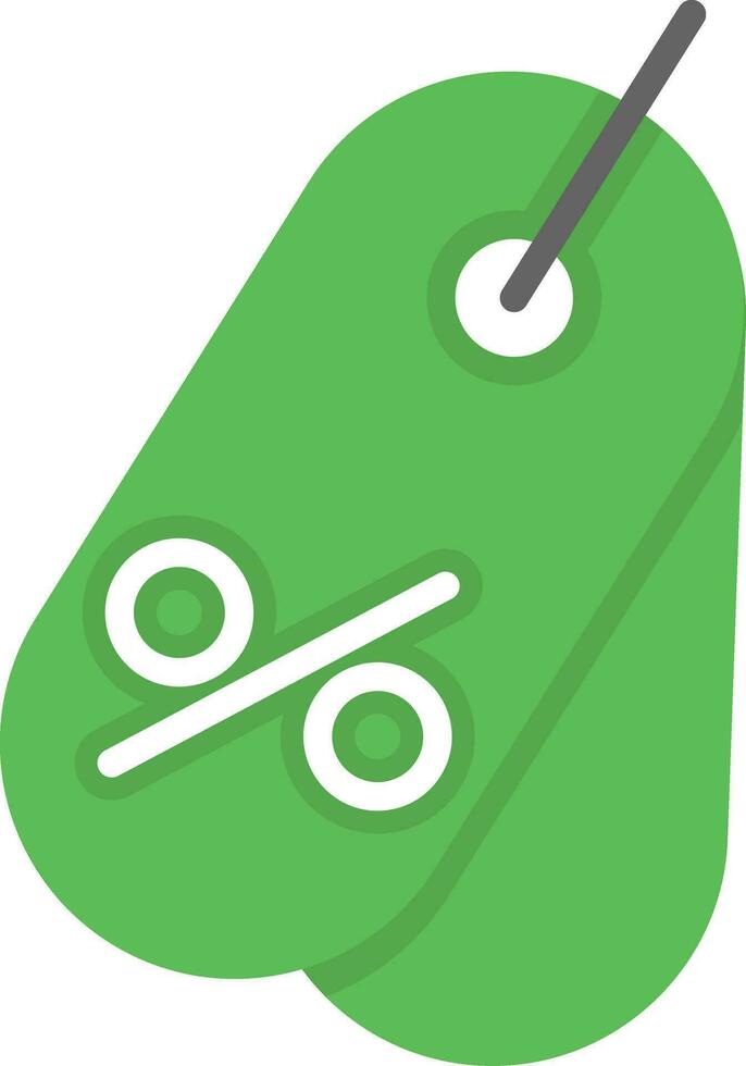 Tag Flat Icon vector