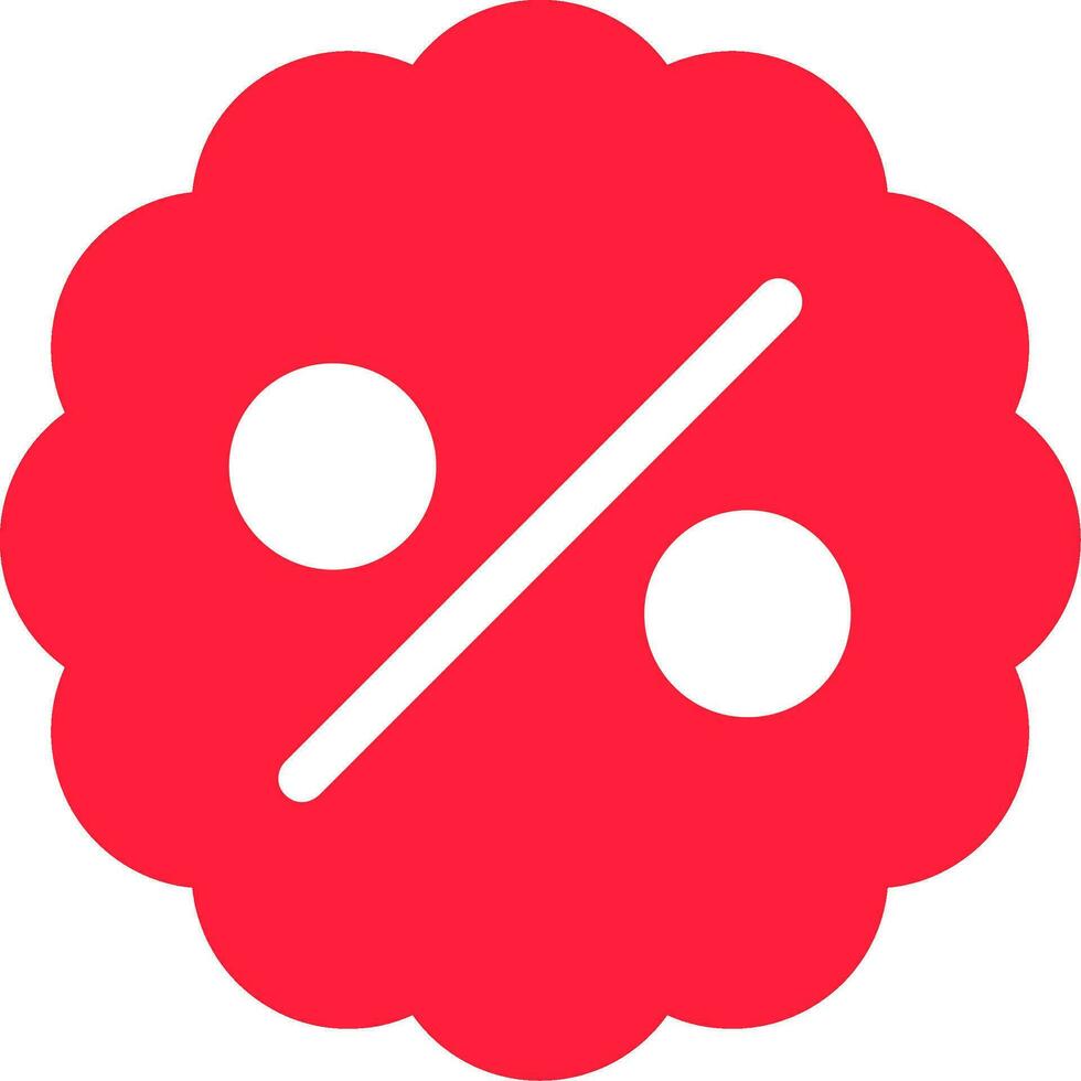 Discount Flat Icon vector