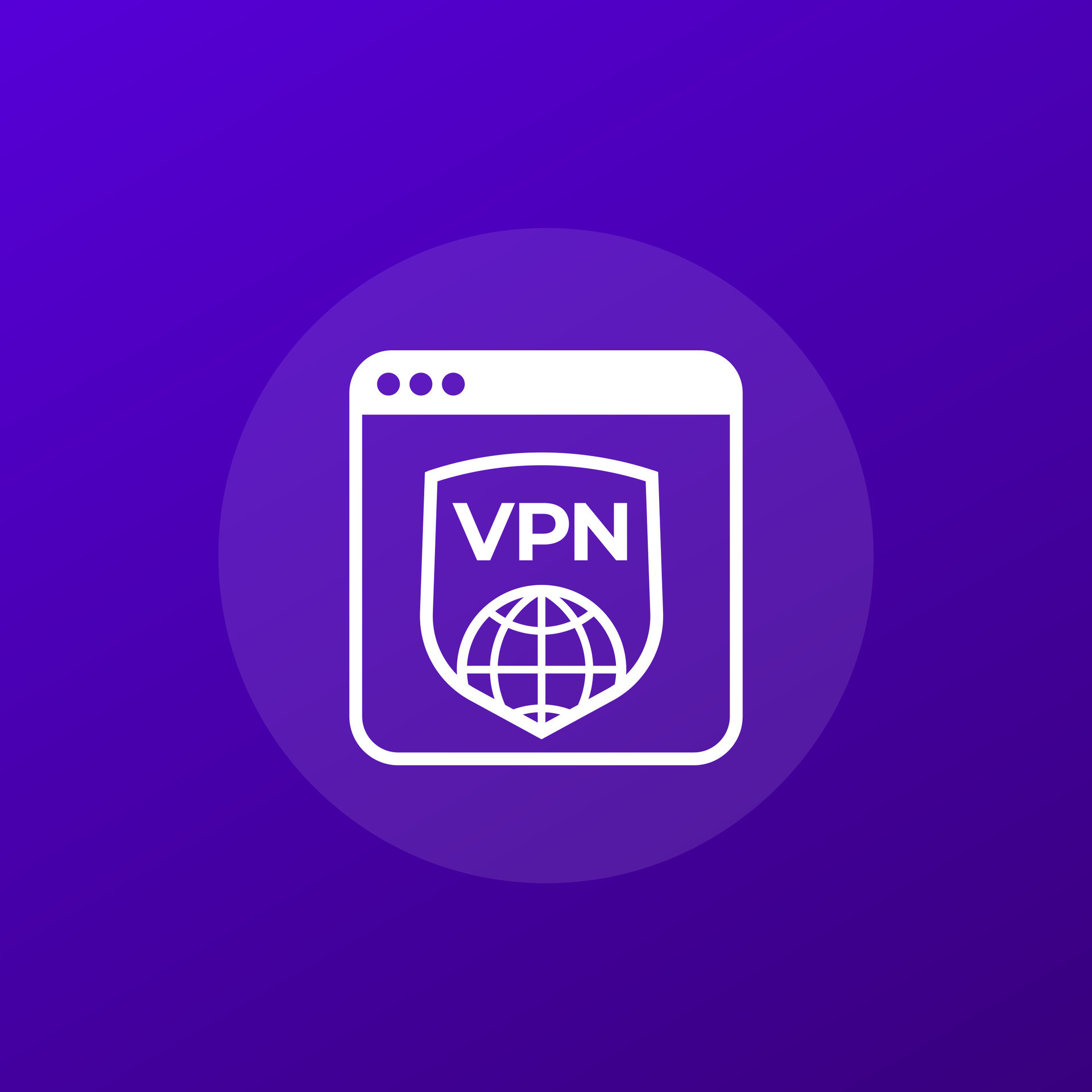 VPN service icon for web 36901045 Vector Art at Vecteezy