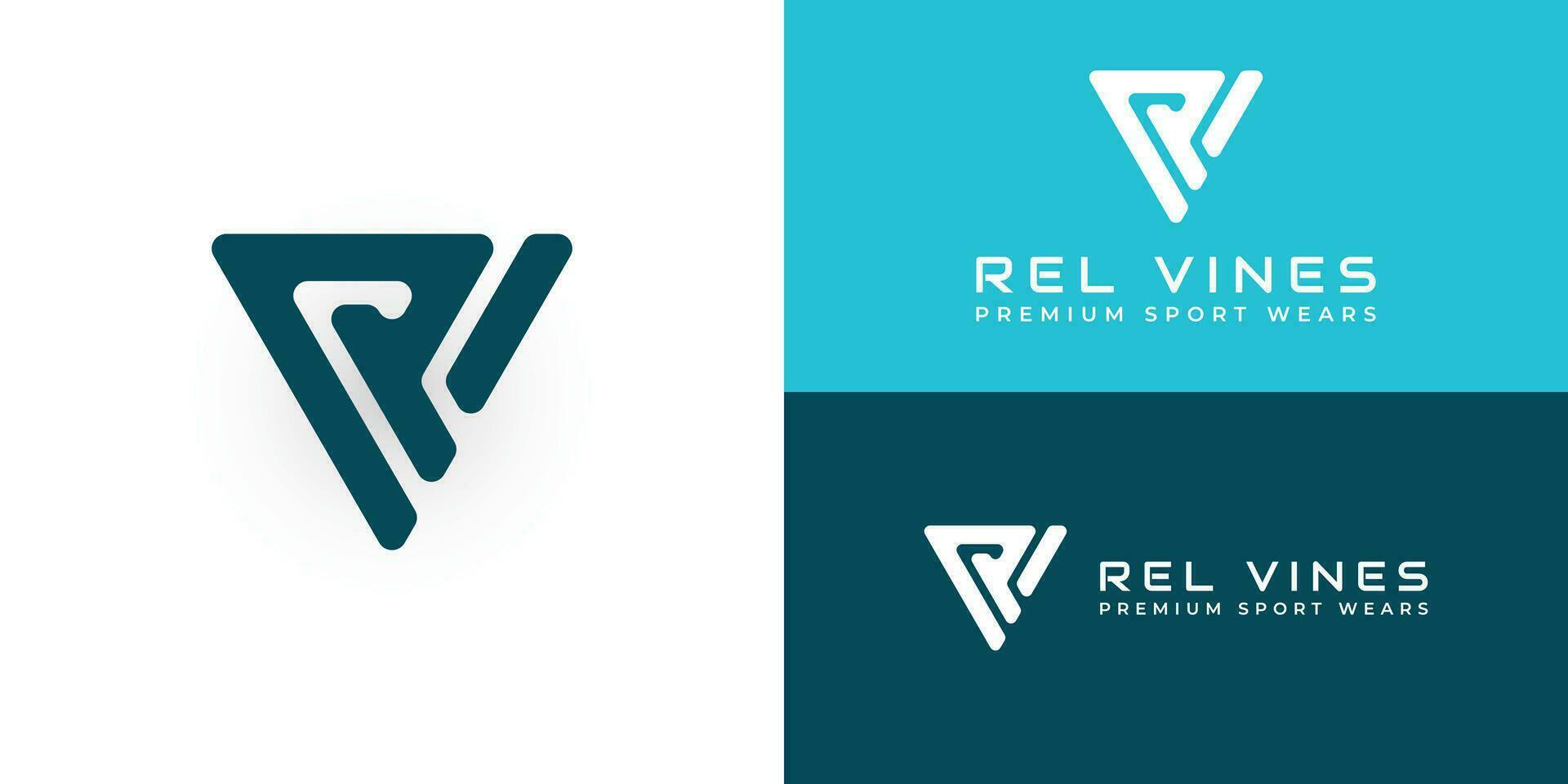 resumen inicial letra rv logo en azul color aislado en blanco antecedentes aplicado para lujo trajes de baño línea logo además adecuado para el marcas o empresas ese tener inicial nombre vr vector