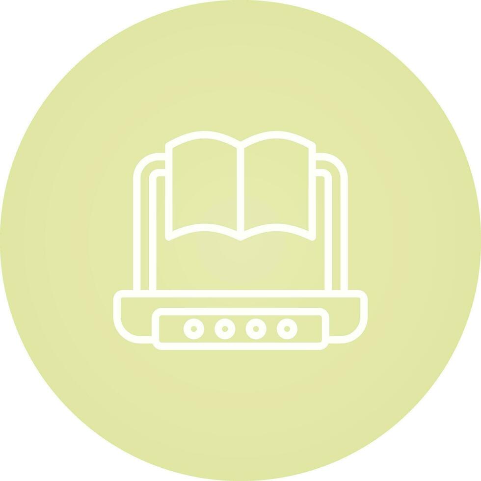 Manual Book Vector Icon