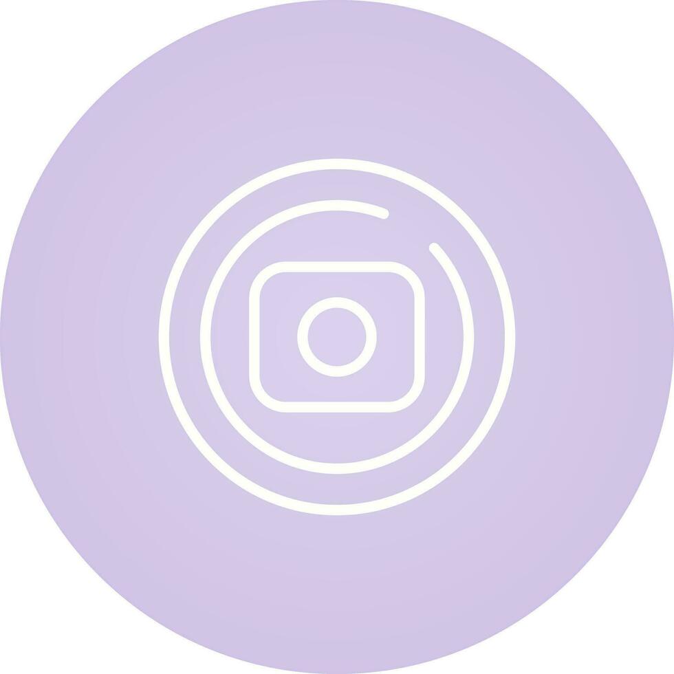 Record Circle Vector Icon