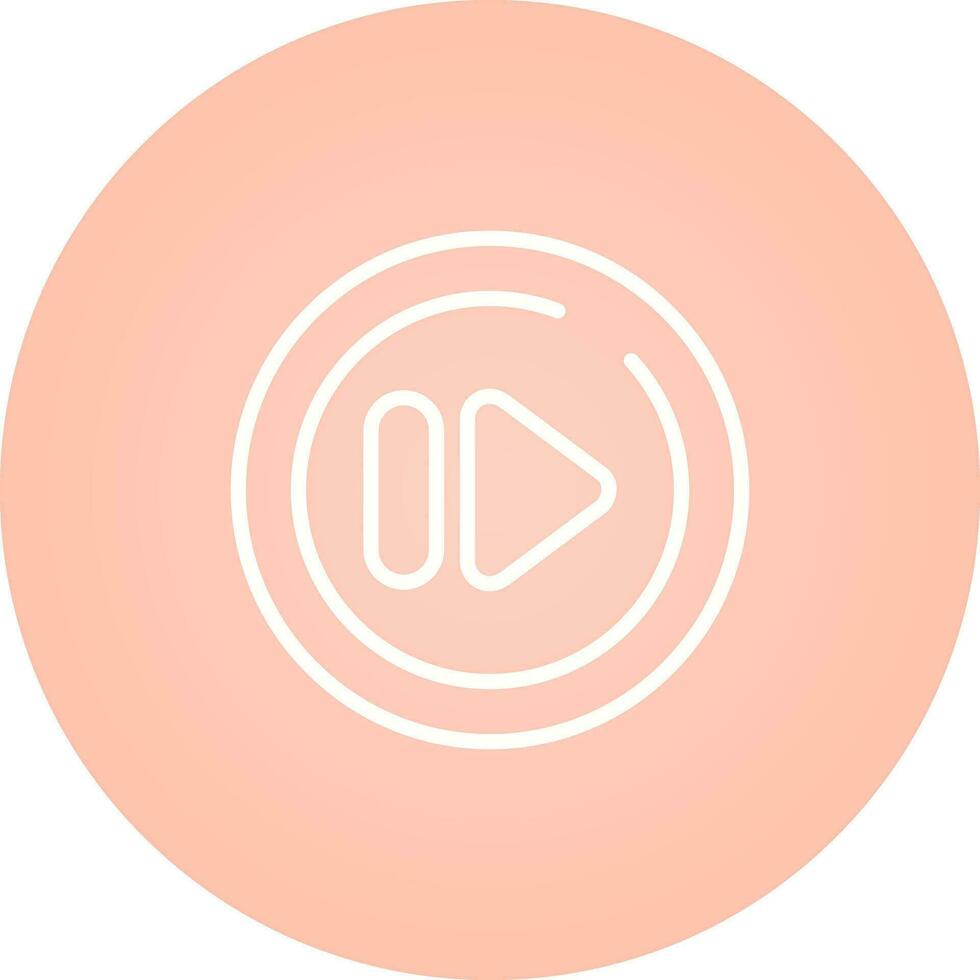 Next Track Circle Vector Icon