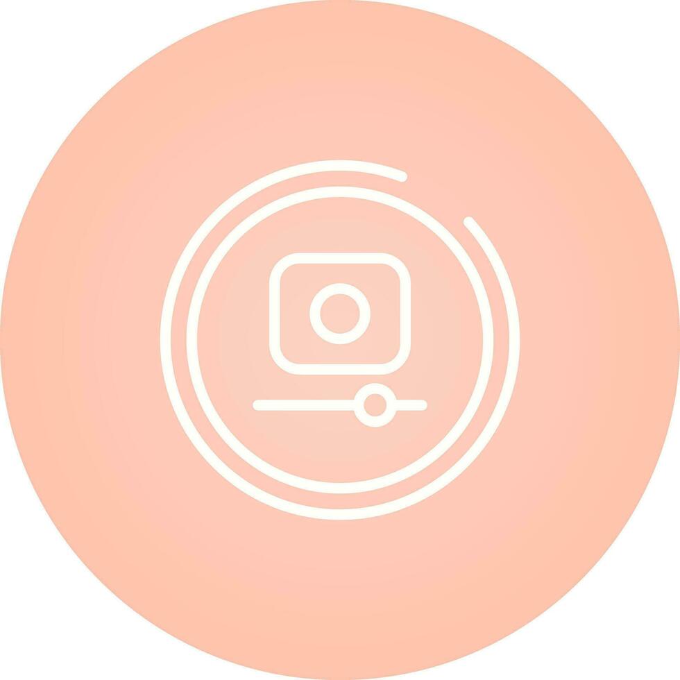 Video Record Button Vector Icon