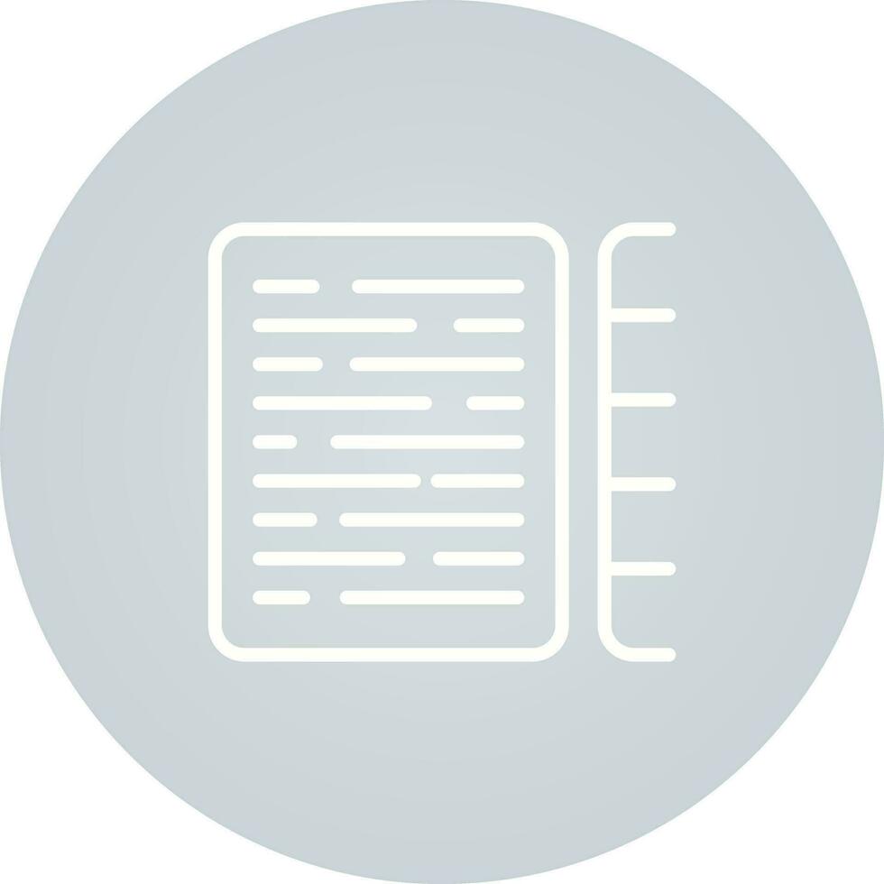 Document Indexing Vector Icon