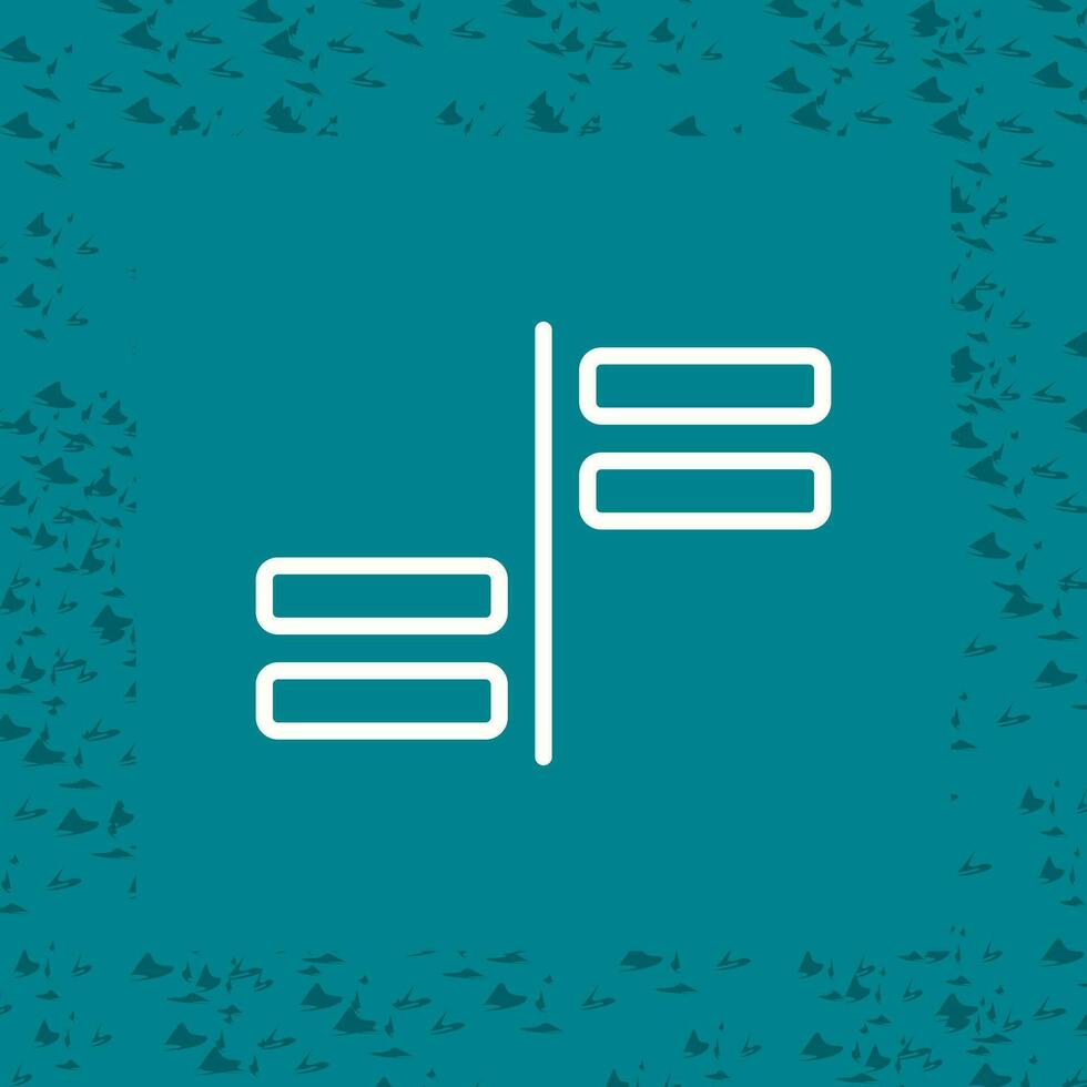Horizontal Alignment Vector Icon