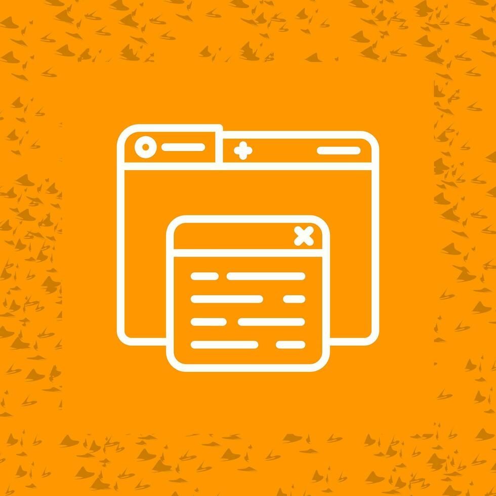 Pop Up Vector Icon