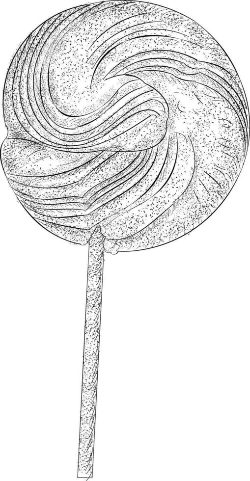 Trendy Swirl Candy vector