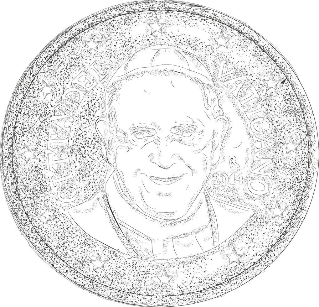 citta del vaticano vector