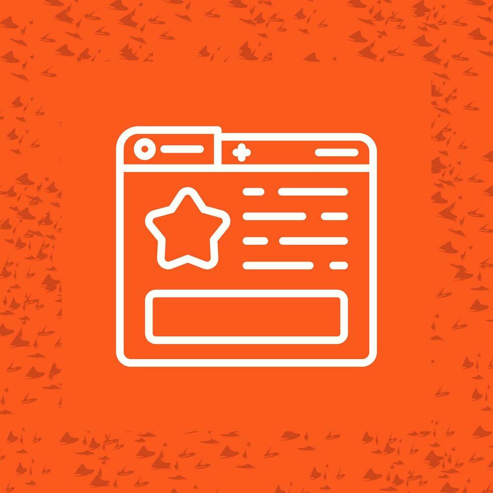 Favourite Page Vector Icon