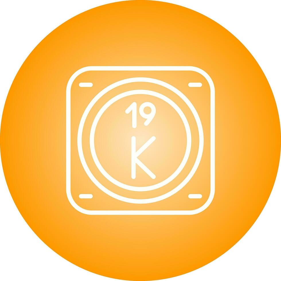 Potassium Vector Icon