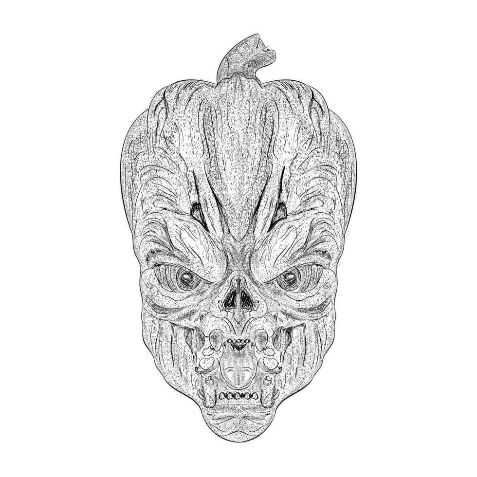 Trendy Skull Concepts vector