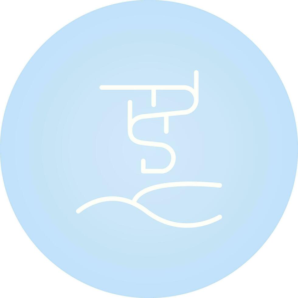 Aurora borealis Vector Icon