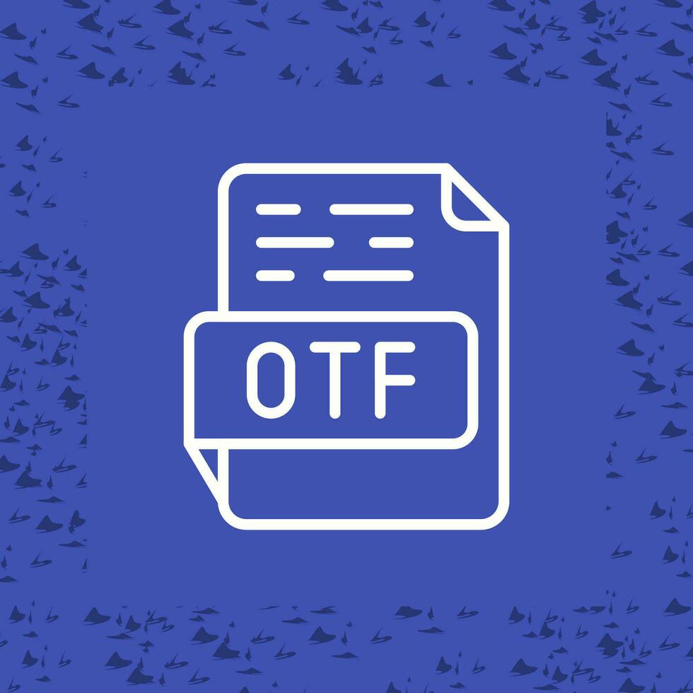 OTF Vector Icon