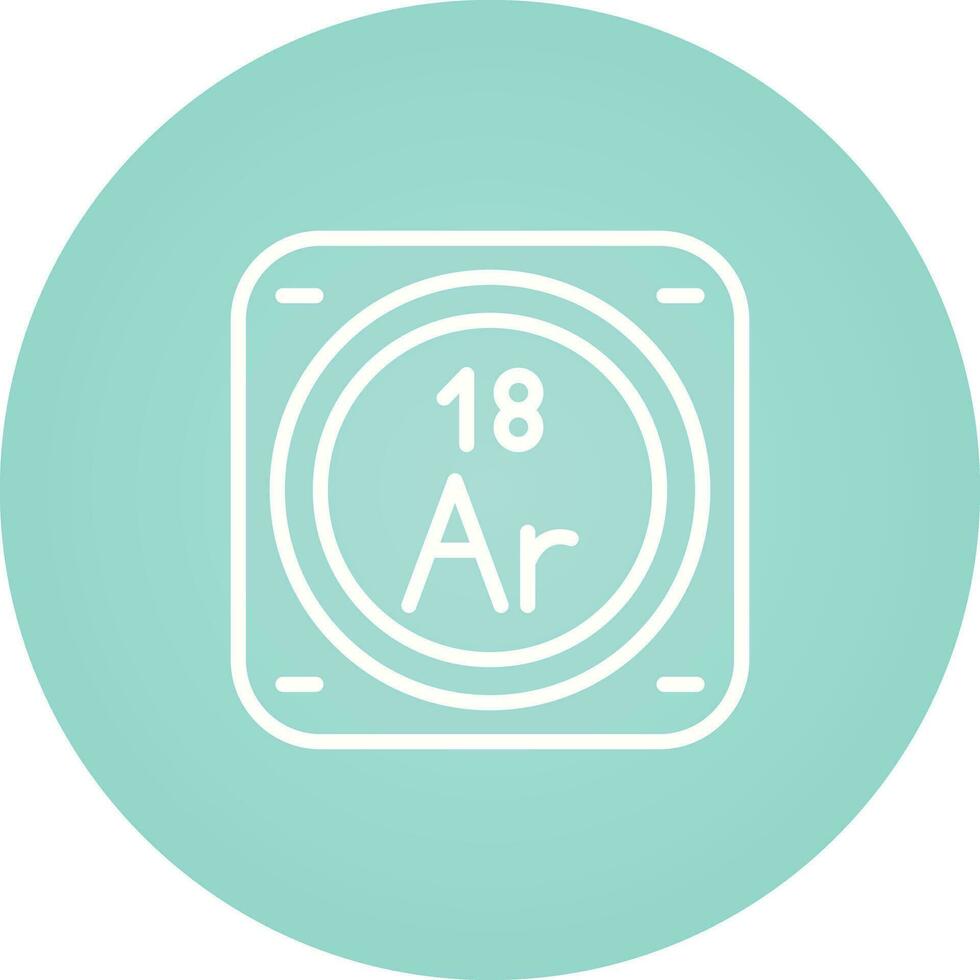 Chemical Element Vector Icon