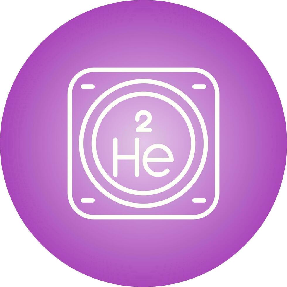 Helium Vector Icon