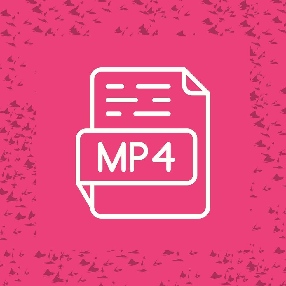 MP4 Vector Icon