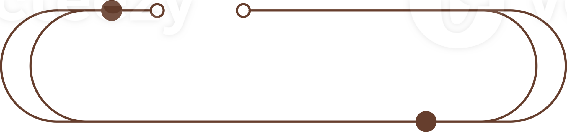 estético marco forma. mínimo y2k contorno gráfico diseño con destellos resumen minimalista borde. de moda boho geométrico modelo png