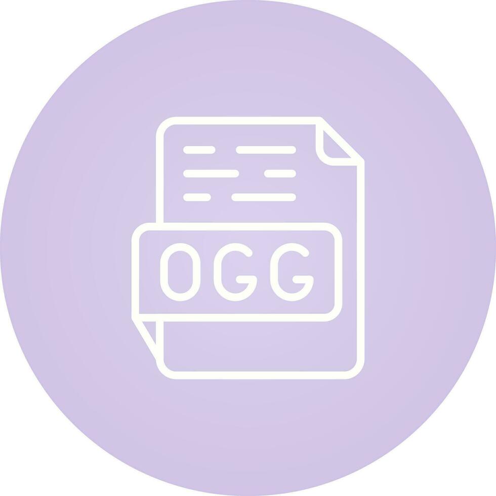 OGG Vector Icon