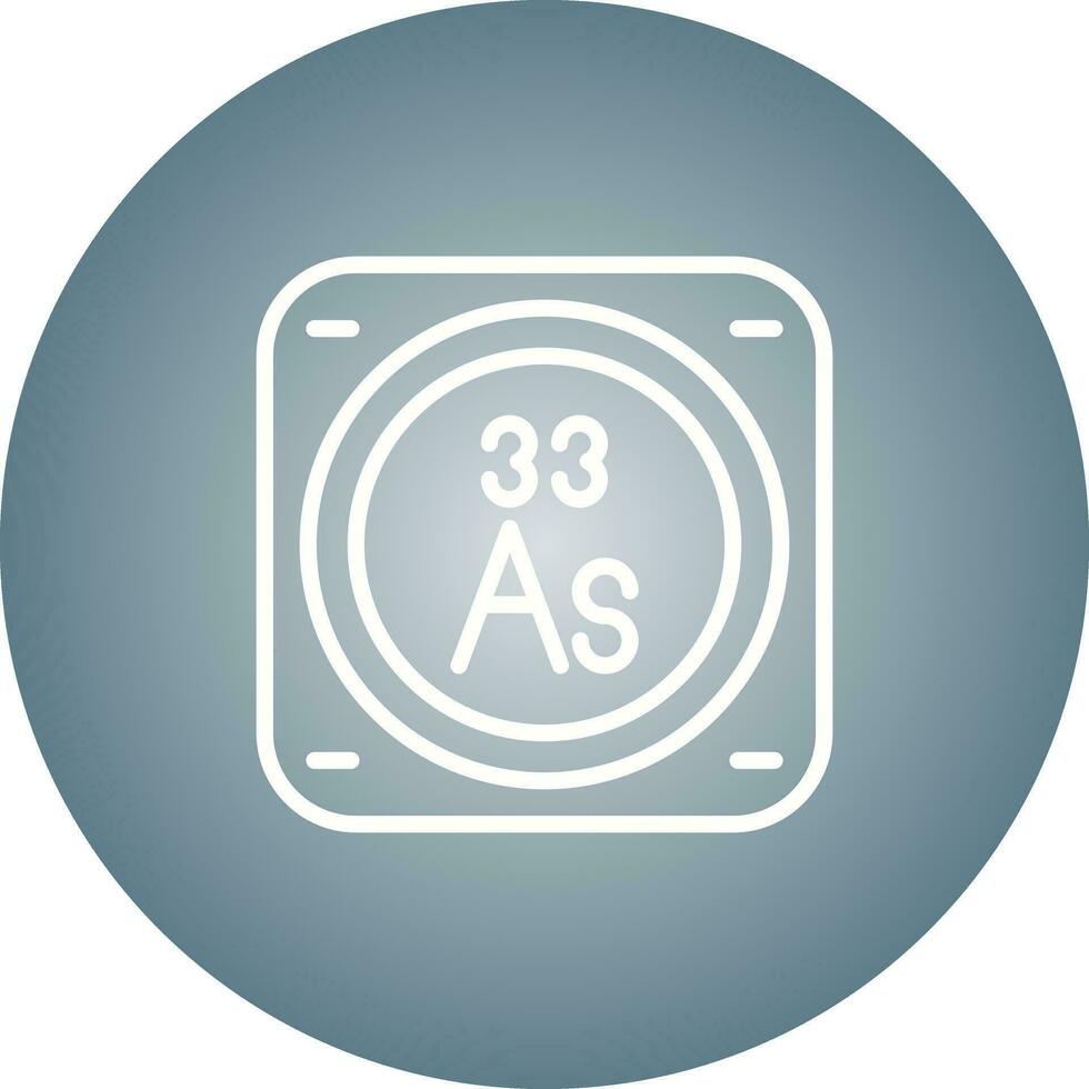 Arsenic Vector Icon