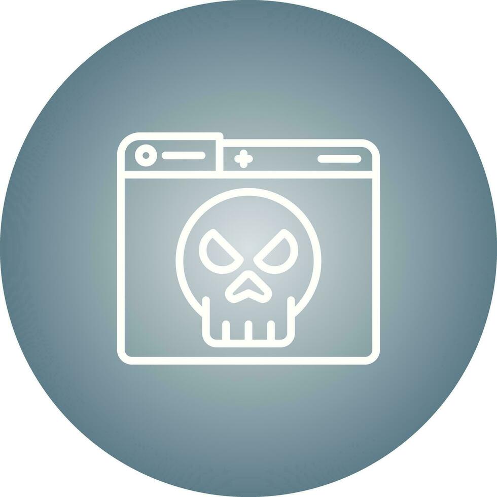 Dark Web Vector Icon