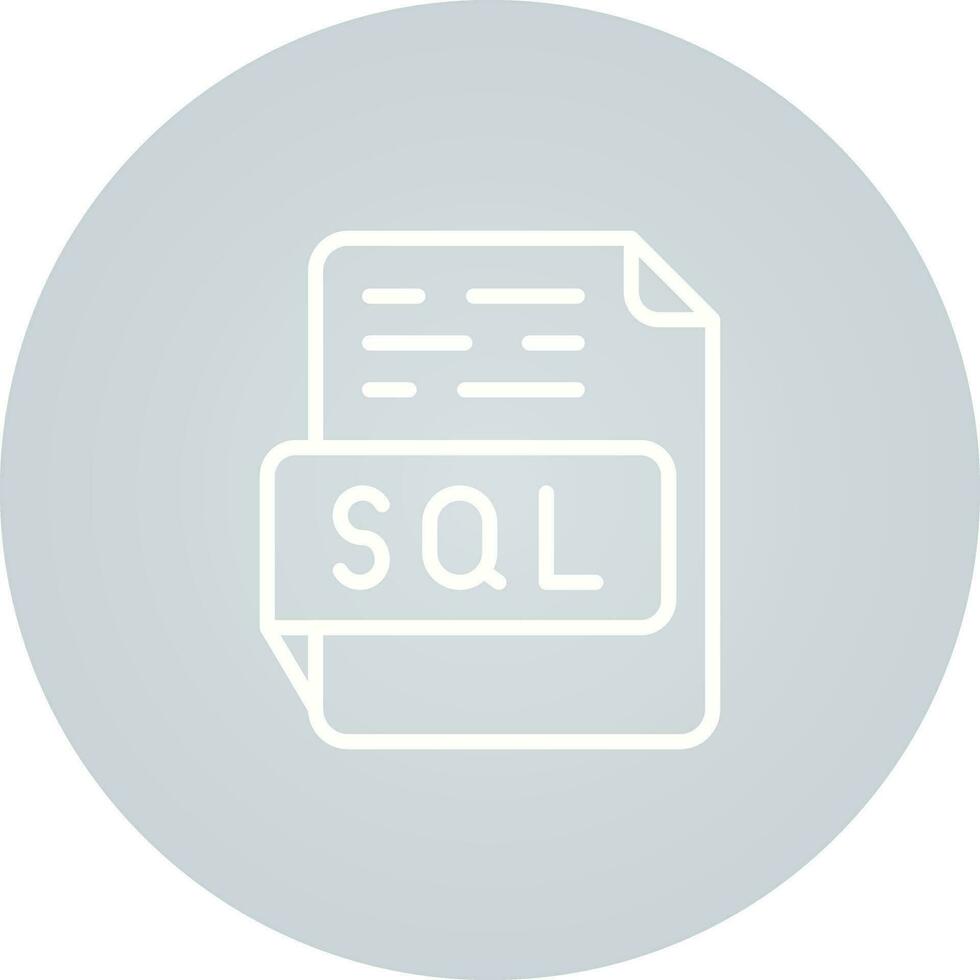 SQL Vector Icon