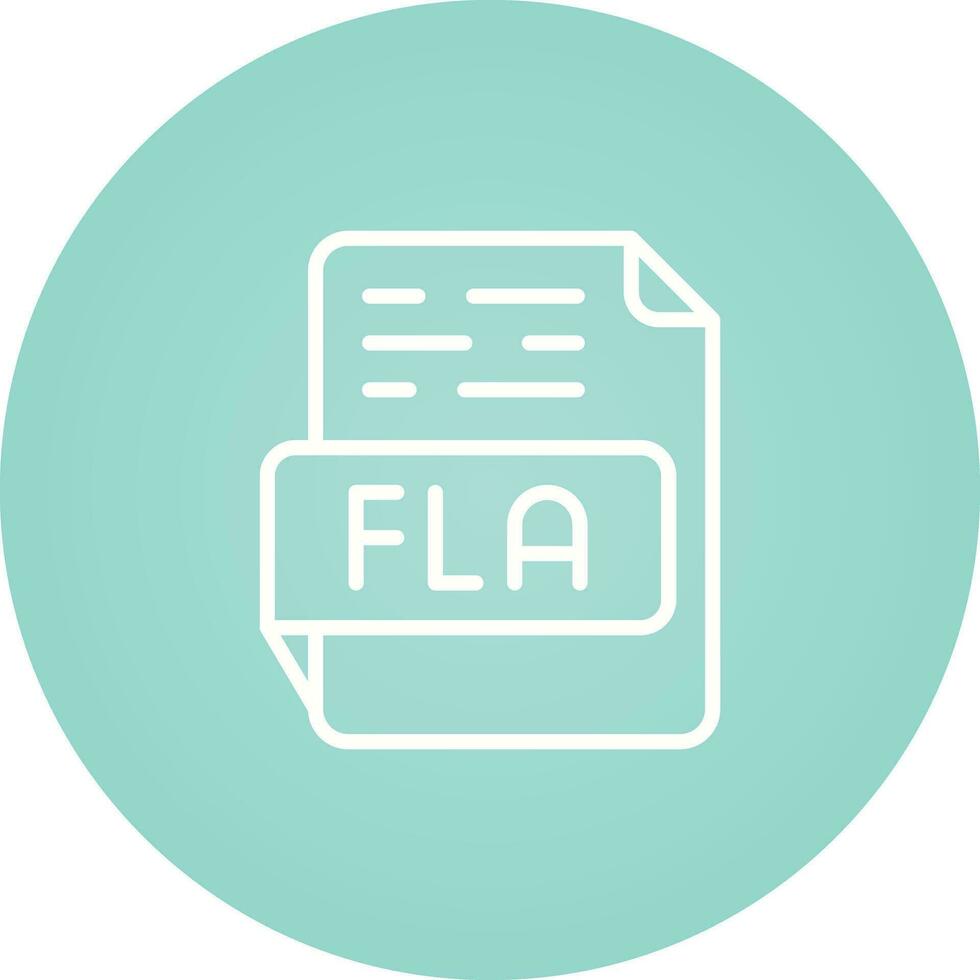 FLA Vector Icon