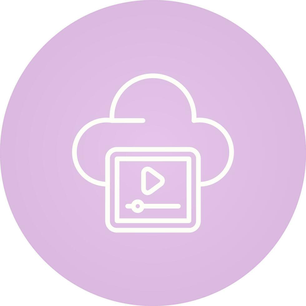 Video Hosting Vector Icon