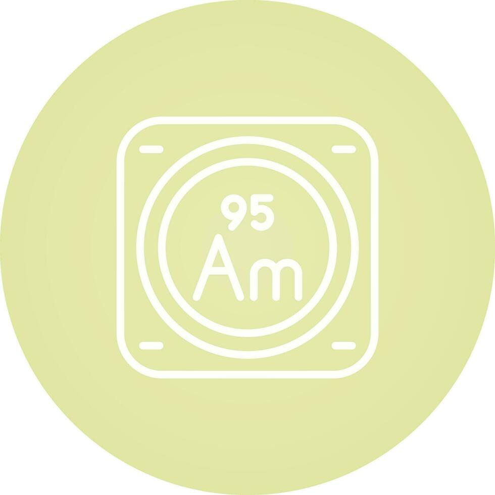 Chemical Element Vector Icon