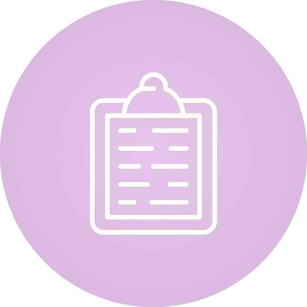 Clipboard Vector Icon