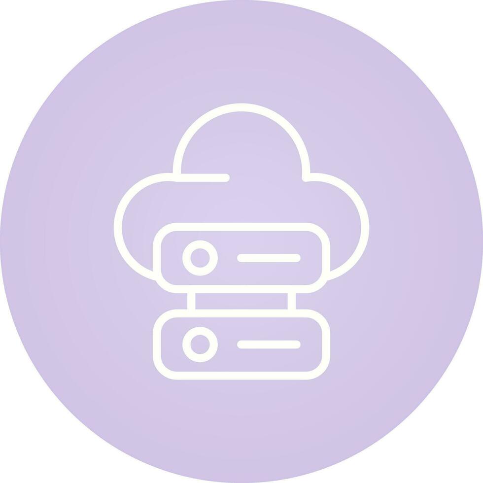 Web Hosting Vector Icon