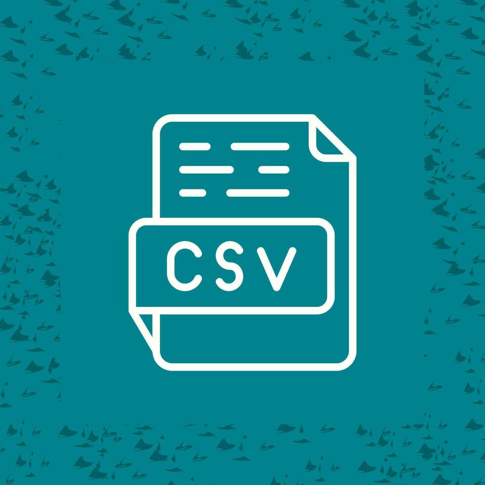 CSV Vector Icon