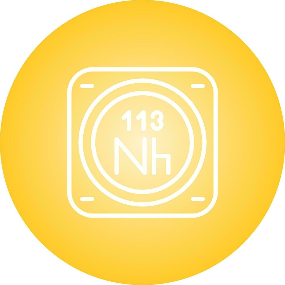 Chemical Element Vector Icon