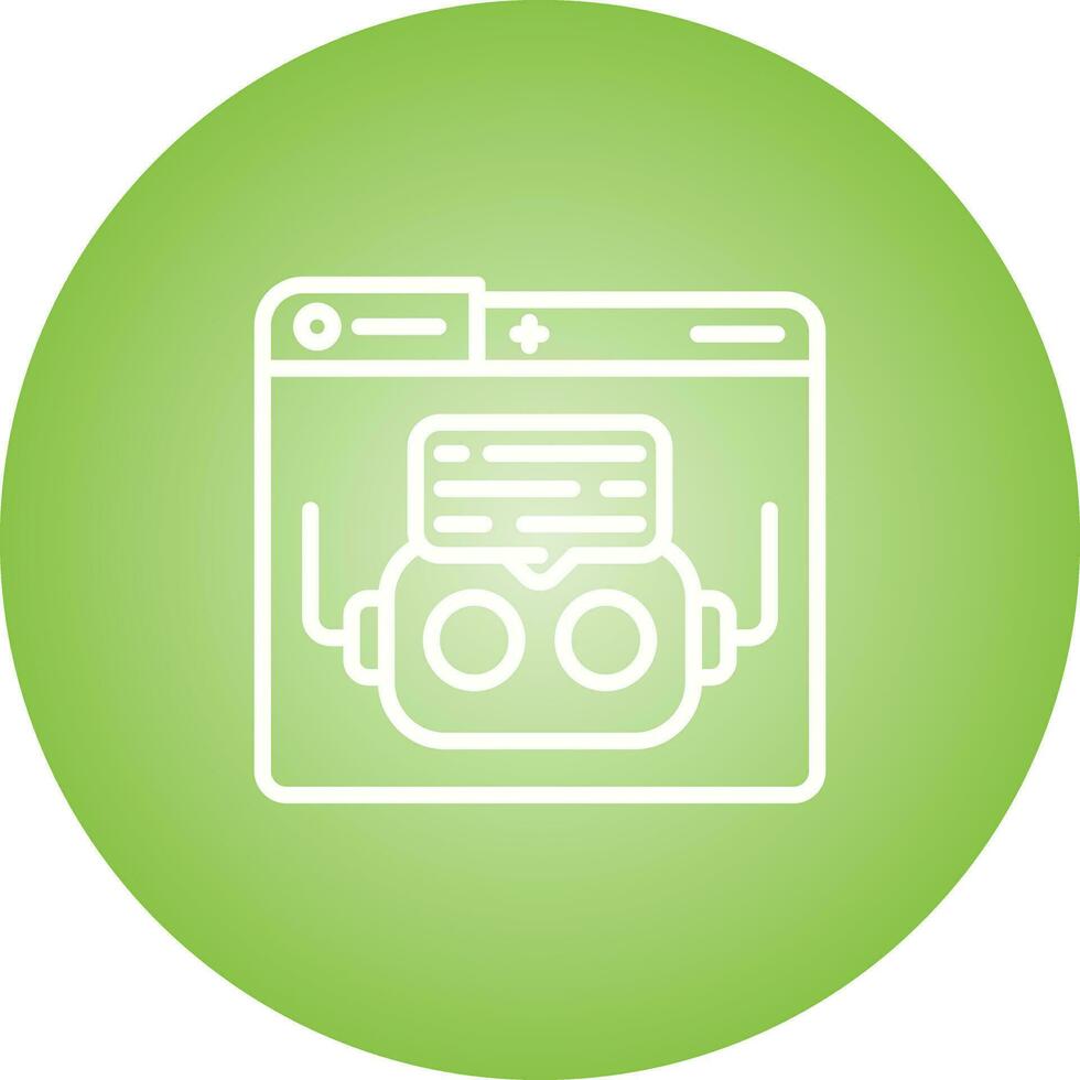 Chatbot Vector Icon