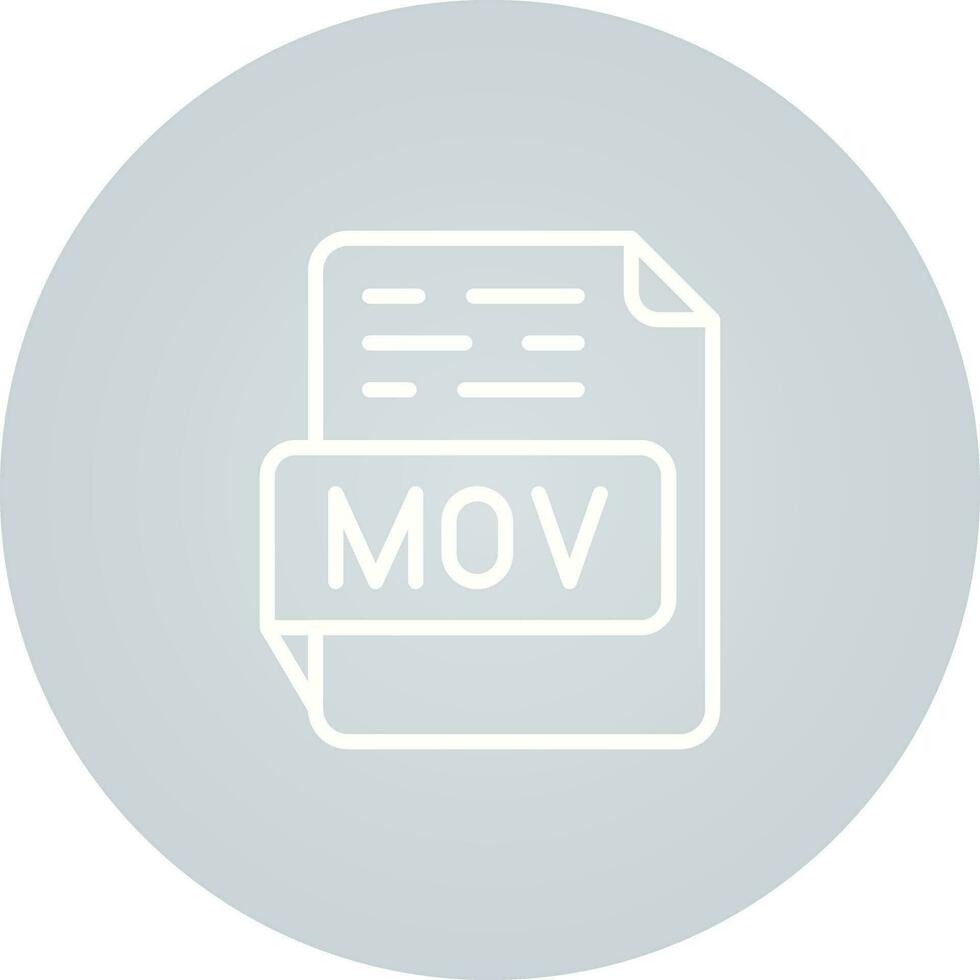MOV Vector Icon