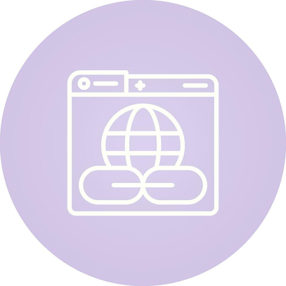 Web Link Vector Icon