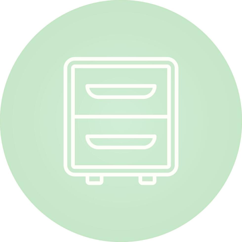 File Cabinet Vector Icon