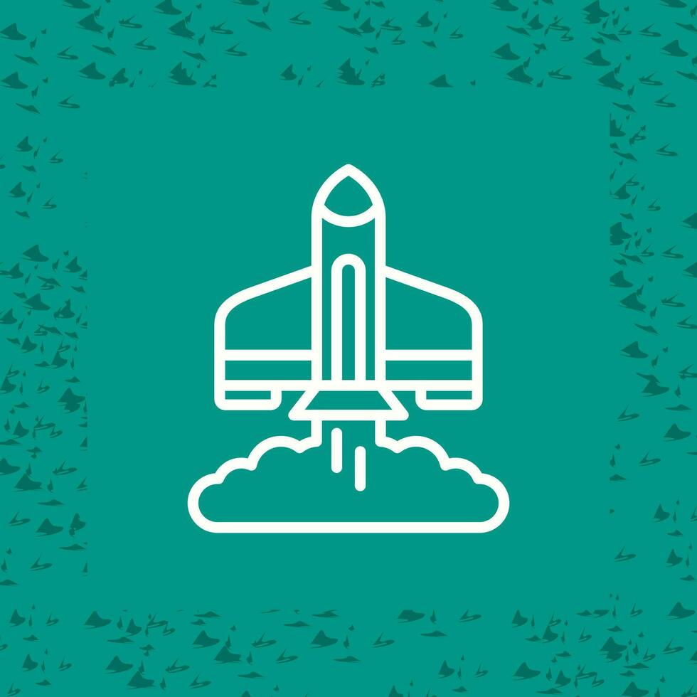 Rocket Launch Vector Icon