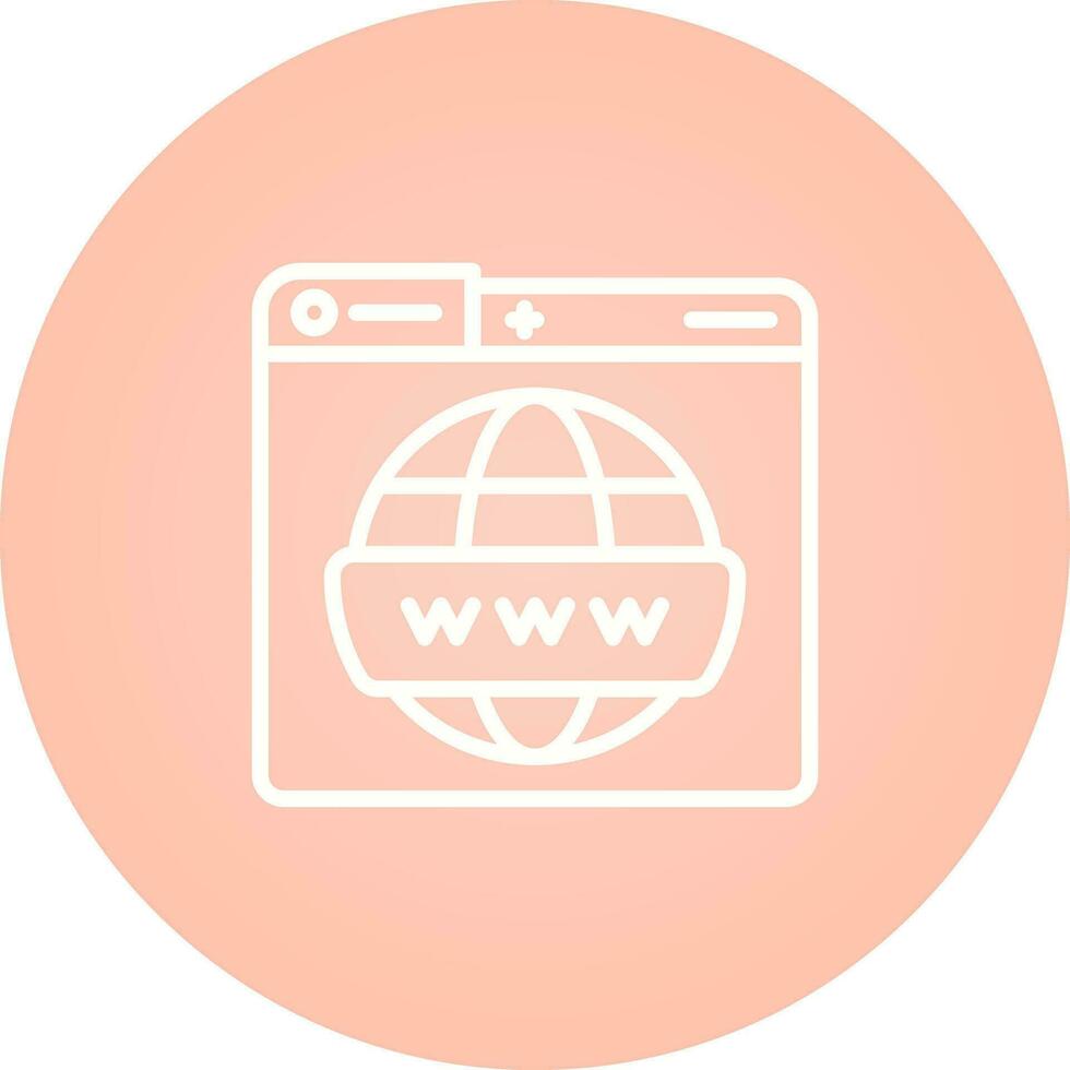 World Wide Web Vector Icon